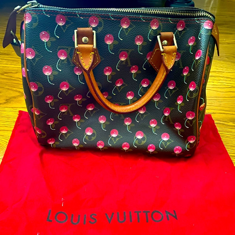 Auth. Luis Vuitton x Marc Jacobs speedy bag
